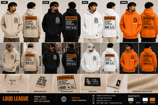 Keep The Mid Off The Streets - Warning Issue Hoodie