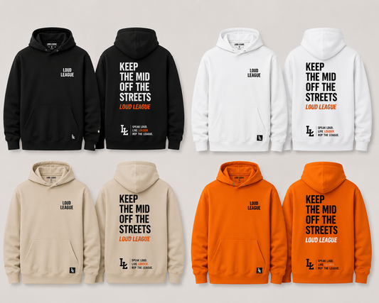 Keep The Mid Off The Streets Statement Hoodie