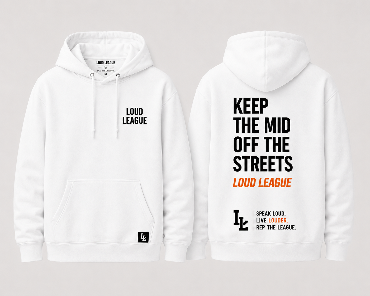 Keep The Mid Off The Streets Statement Hoodie