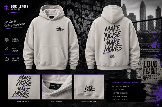 Loud League- Make Noise Hoodie