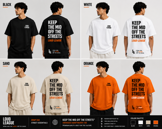 Keep The Mid Off The Streets Statement Tee