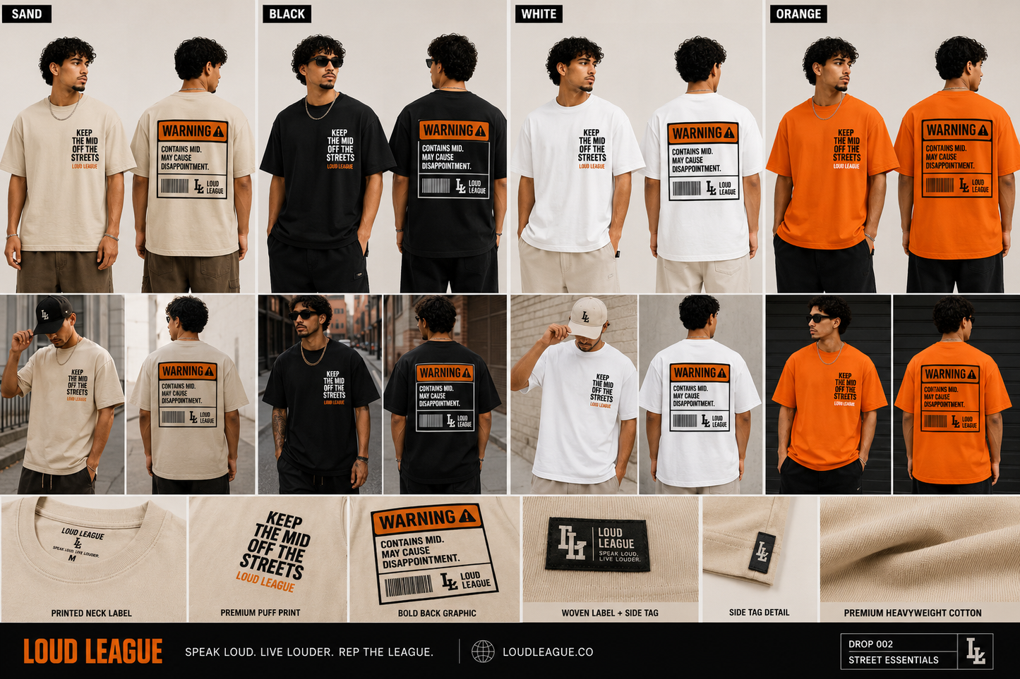Keep The Mid Off The Streets Warning T-shirt
